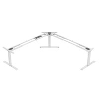 Table élévatrice pour ordinateur de coin Bureau élévateur automatique de grande hauteur Pieds de table élévatrice réglables en hauteur
