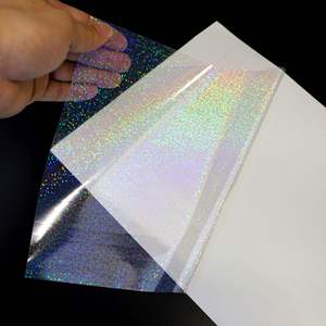 Película Holográfica FX A4, Lámina de Vinilo para Laminación en Frío, Estrella Holográfica Autoadhesiva, Laminación Holográfica Transparente - Product Image 2