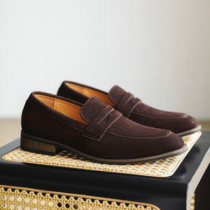 Chaussures habillées élégantes à bout pointu en PU à lacets, grande taille, pour homme, style décontracté ou formel, directement de l'usine - Product Image 2