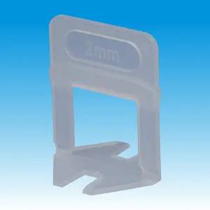 Sistema de nivelación de azulejos, 2mm, clip/espaciadores de azulejos de cerámica/sistema de nivelación knauf