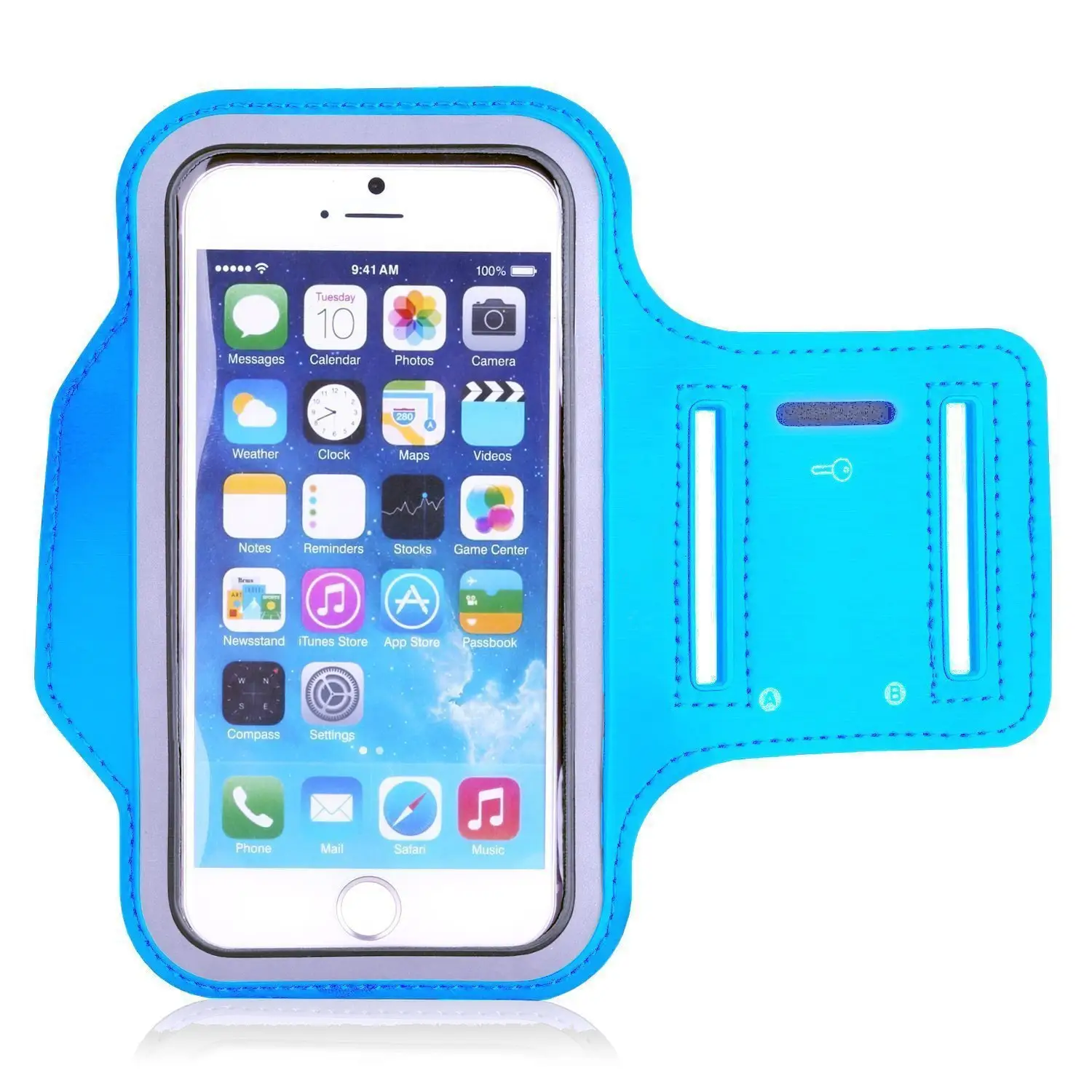Waterproof Sports Running Mobile Phone Holder for iPhone X XR 11 Cellphone Arm Brassard Sport Jogging Gym Smartphone Armband
