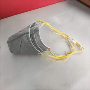 Dapat diatur 6 buah dapat digunakan kembali anjing <span class=keywords><strong>Gas</strong></span> wajah masker asap bernapas sekali pakai anjing Filter udara perlengkapan pelatihan hewan peliharaan - Product Image 6