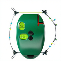 Niveau laser vertical XINGQIU, ligne horizontale infrarouge, niveau à bulle à angle droit, précision de 2 mm, laser rouge, portée de 20 m
