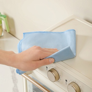 Chiffon de nettoyage en microfibre 40*40cm, non pelucheux, <span class=keywords><strong>serviette</strong></span> en microfibre pour le nettoyage des vitres, chiffon de polissage - Product Image 6