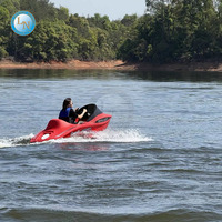 Kart à eau électrique personnalisable Mini Jet Ski Boat à grande vitesse à vendre