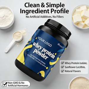 Approvisionnement direct usine : Isolat de <span class=keywords><strong>protéines</strong></span> de lactosérum en poudre, 25g de <span class=keywords><strong>protéines</strong></span>, faible en glucides, compatible Keto pour la gestion du poids et la récupération musculaire - Product Image 5
