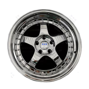 RCSR 18 19 pouces, jantes de <span class=keywords><strong>voiture</strong></span> en alliage d'aluminium forgé en deux parties, personnalisées, pentagramme 5x120 5x114.3 5x112 pour <span class=keywords><strong>voiture</strong></span> S1 - Product Image 1