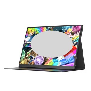Écran <span class=keywords><strong>secondaire</strong></span> d'ordinateur IPS de moniteur de jeu <span class=keywords><strong>portable</strong></span> de rafraîchissement élevé de 16.1 pouces 144HZ compatible avec la console PS5 pour l'e-sport - Product Image 1