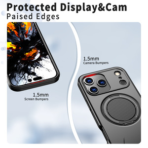 360 °   Funda Magnética con Soporte para Xiaomi Poco <span class=keywords><strong>M8</strong></span>, Redmi Note 14, 15 Pro Plus 5G, 14T, 15T, 17, Antigolpes - Product Image 4