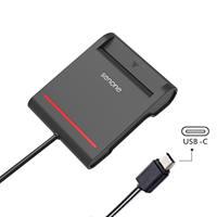 Lecteur-graveur de cartes intelligentes EMV USB C direct usine avec accès commun CAC pour cartes de crédit, d'identité et à puce IC