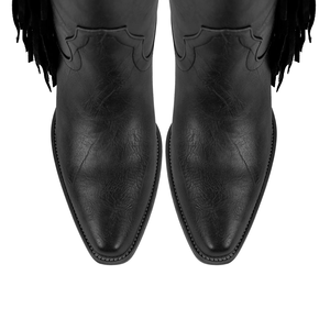 <span class=keywords><strong>Stivali</strong></span> da Cowboy occidentali in pelle <span class=keywords><strong>con</strong></span> tacco alto tacco 2.7 pollici stile di lavoro per uomo e donna, il logo del cliente aggiunge le scarpe liberamente - Product Image 6