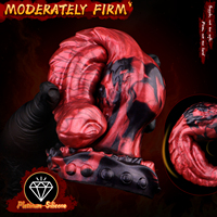 NNSX Fantasy Wolf Dildo Silicone Anal Plug Big Annotted Anal Dilatador G Spot Stimulator con Sucker Roleplay Sex Toy para Mujeres Hombres