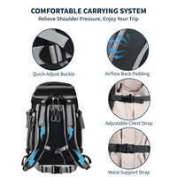 Sac à bottes de ski personnalisé Fuliya Factory, grande capacité, imperméable, sac à dos de voyage pour bottes de snowboard, pour skis, casque, lunettes, gants