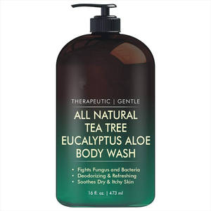 Gel de Ducha de Árbol de Té para Combatir el Mal Olor Corporal, Picazón en las Axilas y Eccema - Product Image 1