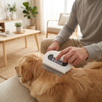 Kit de Aseo para Perros y Gatos con Pulverizador de Agua, Batería Recargable de Larga Duración, Ecológico, Portátil y Fácil de Usar