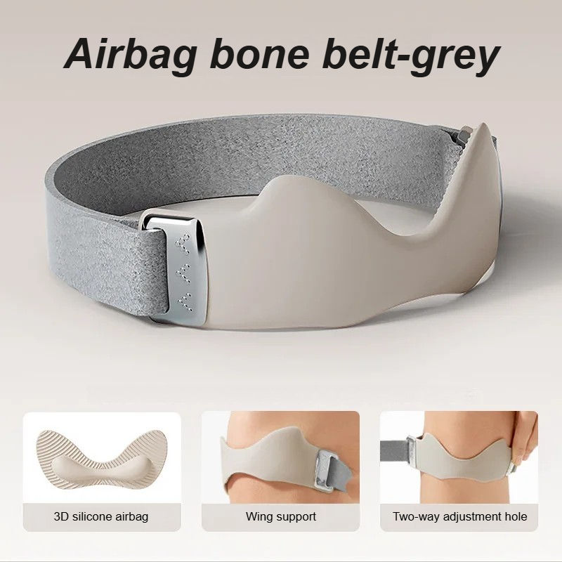 Gray patella band-with 3d airbag