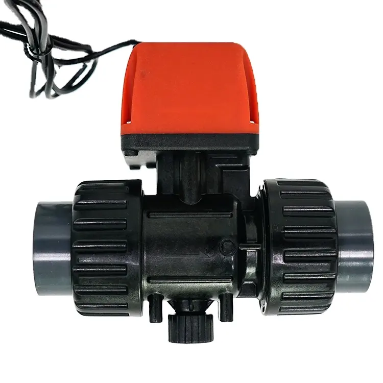 2 Ways Internal Thread Connection Methods Motorized Electric Ball Valve electric ball valve actuator