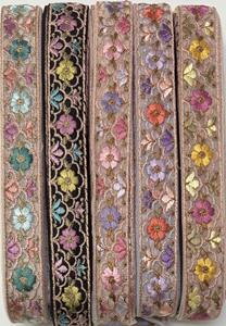 Trendy Fashion Wholesale French Lace Fabric Custom <b>Purple</b> Embroidery Flower Lace Trim <b>for</b> <b>Women</b> <b>Dress</b> Wear - Product Image 2