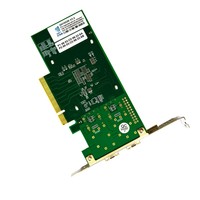 Tarjetas Lan de fibra de 10g, tarjetas de red PCIe NIC de fibra óptica de doble puerto para servidor