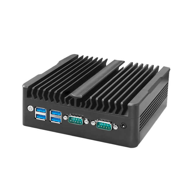 2026 New Box Mini PC Industrial Fanless Computer VAG COM DC12V I3 I5 I7 Win10 11 Linux Industrial Computer Mini PC