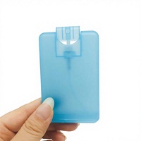En stock, atomiseur de parfum portable multi-usages de 20 ml, carré, rectangulaire, tendance, plat, mini vaporisateur d'alcool, flacon de désinfectant pour les mains