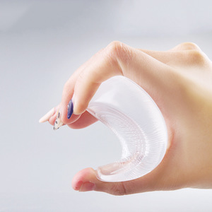 Semelles rehausseuses en silicone transparent élastique <span class=keywords><strong>à</strong></span> massage et antidérapantes pour hommes et femmes, fourniture directe usine - Product Image 2