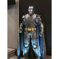Estatua de Batman Hecha a Mano de Alta Calidad Personalizada, Escala 1/2, Personajes de Películas de Fibra de Vidrio, Escultura de Superhéroe de Cine en Venta