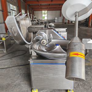 Nouveau mélangeur-coupeur industriel à grande vitesse en acier inoxydable Ruikang 80L pour saucisses et aliments - Product Image 6