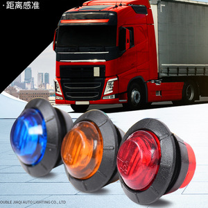 Feu latéral LED 3/4 pouce 12V 24V pour camion remorque, clignotant, en plastique, pour modernisation et remplacement - Product Image 4