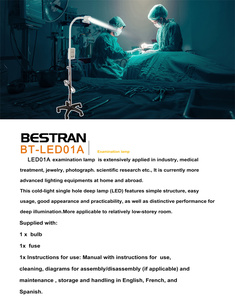 BT-LED01A bệnh viện di động phẫu thuật y tế phòng điều hành ánh sáng với pin giá rẻ khẩn cấp OT phẫu thuật dẫn kiểm tra đèn - Product Image 6