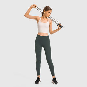 Reggiseno sportivo Racerback <span class=keywords><strong>donna</strong></span> ad alto impatto da <span class=keywords><strong>donna</strong></span> <span class=keywords><strong>palestra</strong></span> Fitness Top per Yoga ad alto impatto esercizio - Product Image 2