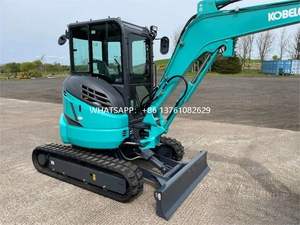 เครื่องที่ดีญี่ปุ่นเดิมใช้ Kobelco SK35 SK55 SK60ไฮดรอลิกแบคโฮตีนตะขาบ 3 ตัน 5 ตันใช้รถขุดขนาดเล็ก Kobelco - Product Image 3