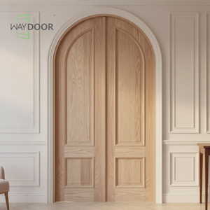 <span class=keywords><strong>Porte</strong></span> extérieure <span class=keywords><strong>en</strong></span> bois courbée de style français avec lignes décoratives <span class=keywords><strong>Pin</strong></span> Acajou Chêne <span class=keywords><strong>Intérieur</strong></span> <span class=keywords><strong>Porte</strong></span> simple <span class=keywords><strong>en</strong></span> bois <span class=keywords><strong>massif</strong></span> <span class=keywords><strong>Porte</strong></span> d'entrée cintrée - Product Image 2
