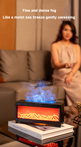 Yinzam Y16 alev Aroma YAYICI yaratıcı renkli atmosfer ışığı ev ofis yatak odası ultrasonik <span class=keywords><strong>Mini</strong></span> şömine Aroma YAYICI - Product Image 5