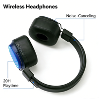 Casque Silent Disco 3 Canaux – Vente en Gros – Écouteurs Intelligents Portables Circum-auriculaires Multicolores pour Fêtes avec Émetteur