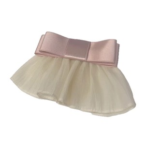 Vestido blanco de Unnie con ribete ~ Pinza de encaje de alta gama para el cabello para mujer, pinza para flequillo, accesorio para el cabello en la parte trasera de la cabeza, adorno para el cabello, pinza lateral - Product Image 4