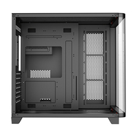 AntarcChill Custom Mid Tower Case Curved Tempered Glass ATX Pc Case Gamer Cabinet Computer Casing Gaming Case USB3,0