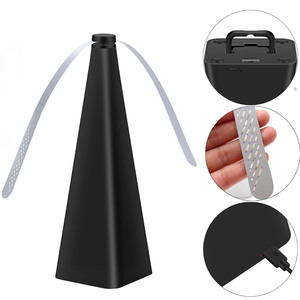 USB-betriebener Fliegenvertreiber für Innenräume, Fliegenwedler zum Fernhalten von Fliegen und Insekten von Lebensmitteln, Genießen Sie Chemikalienfreie Mahlzeiten im Freien - Product Image 1