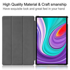 Usine en gros trifold support 2021 11.5 pouces <span class=keywords><strong>TB</strong></span>-<span class=keywords><strong>J716F</strong></span> <span class=keywords><strong>TB</strong></span>-J706F tablette housse pour lenovo tab p11 pro - Product Image 2