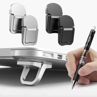 Support d'ordinateur portable fin universel, support pour clavier d'ordinateur, rehausseur en alliage de zinc, mini support portable pour ordinateur portable, utilisation sur bureau