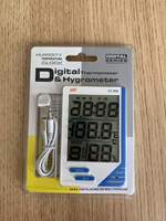 Horloge numérique KT908 à prix avantageux avec grand écran LCD, thermomètre, hygromètre, pour table, chevet, salon, chambre, bureau