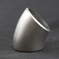 Coude de raccordement à sertir en acier inoxydable de haute qualité, coude long de 90 degrés en acier inoxydable