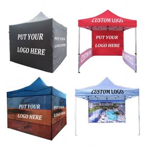 Custom Printed Outdoor Ready 10X10' Fold Easy Pop up Trade Show Tent Portable Outdoor With DDP Service - Product Image 1