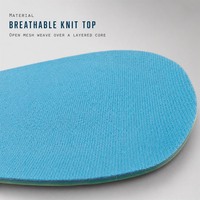 Semelles intérieures en gel respirantes en gros, coussinets souples anti-odeur pour baskets et chaussures décontractées, commande en gros, logo personnalisé