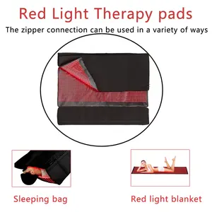 Venda direta da fábrica Touch Screen Red Light Therapy Bed Machine Full Body Cover Light Bed 635/850nm