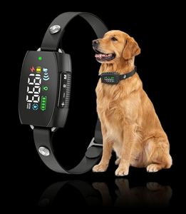 Upgraded Smart IPX7 Waterproof Shock & Vibration & Beep Long Range for <b>Large</b> Breeds Wireless <b>Dog</b> Fence - Product Image 1