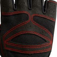 Gants de musculation demi-doigts en microfibre antidérapants, respirants, légers et ajustables à dégagement rapide pour la gym OEM ODM