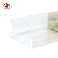 Sacs d'emballage de riz sous vide à gousset transparent laminé à chaud de 5kg imprimé sur mesure Sacs de riz sous vide en plastique imprimé sur mesure