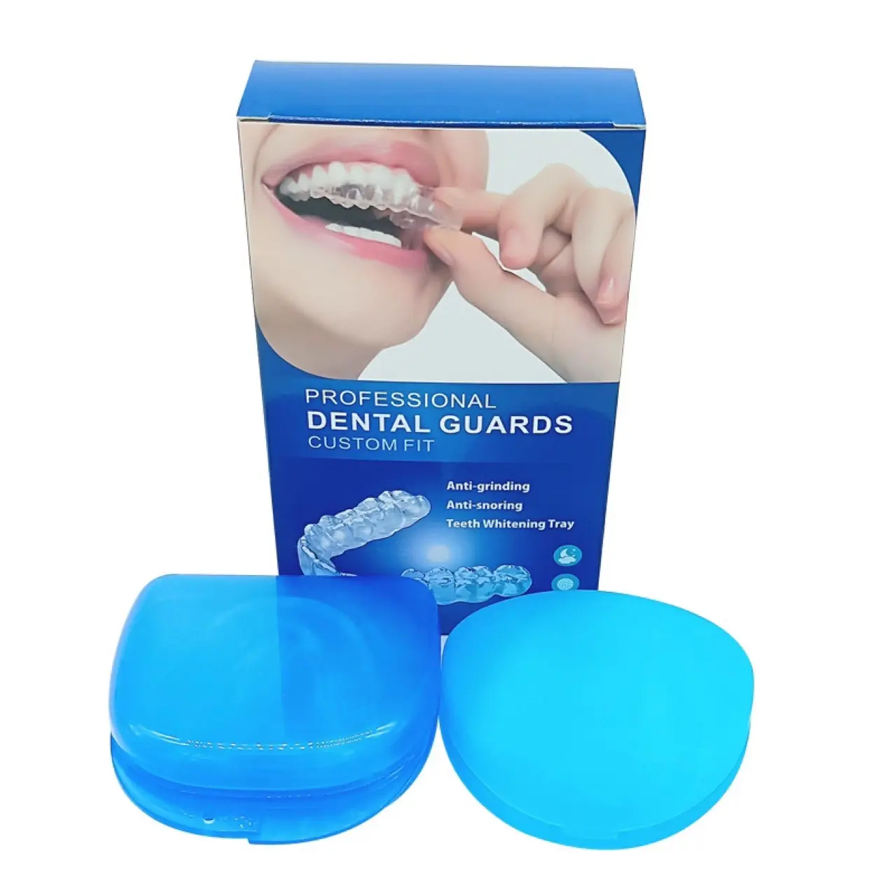 Protège-bouche anti-ronflement de qualité supérieure, soin des dents, blanchiment de l'embout buccal, protection pour un bon sommeil nocturne