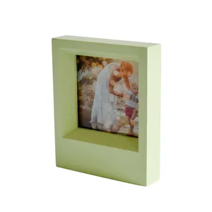 Modern Green Moulding Decoration Tabletop Funny Love baby funia One dollar photo frame